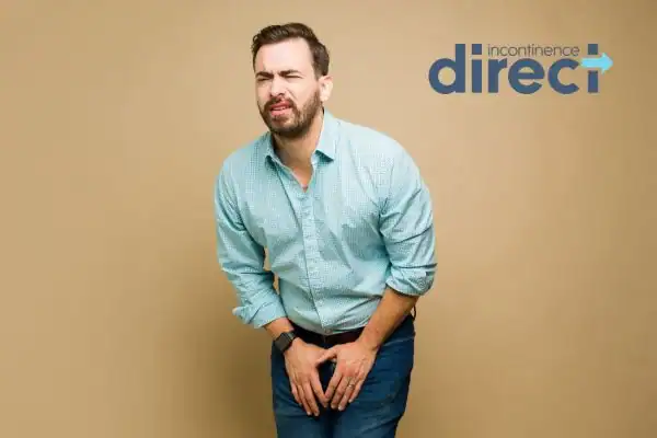Image of a middle aged man suffering with urge incontinence Swindon